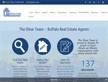 Tablet Screenshot of olear.com